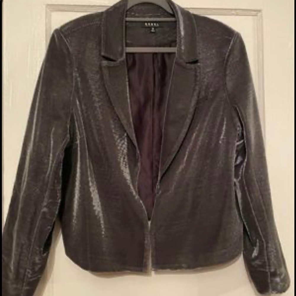 Rebel Wilson x Angels Iridescent Woven  Blazer - 1X